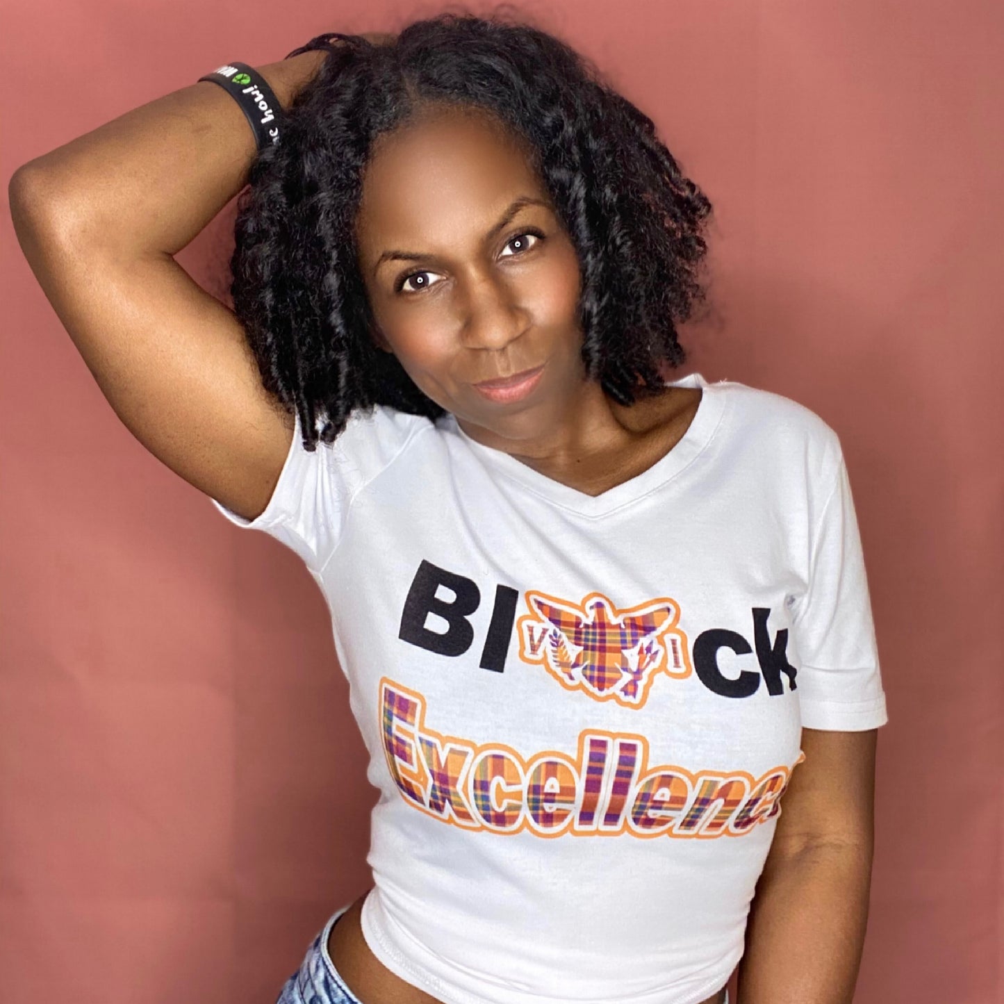 Virgin Island Black Excellence Madras Shirt. - - Cynfully Designed