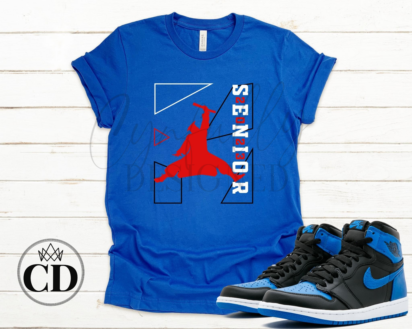 Senior 2023 Baller Geometric Graphic Tee | Senior 2023 | Grad 2023 | Grad 2024