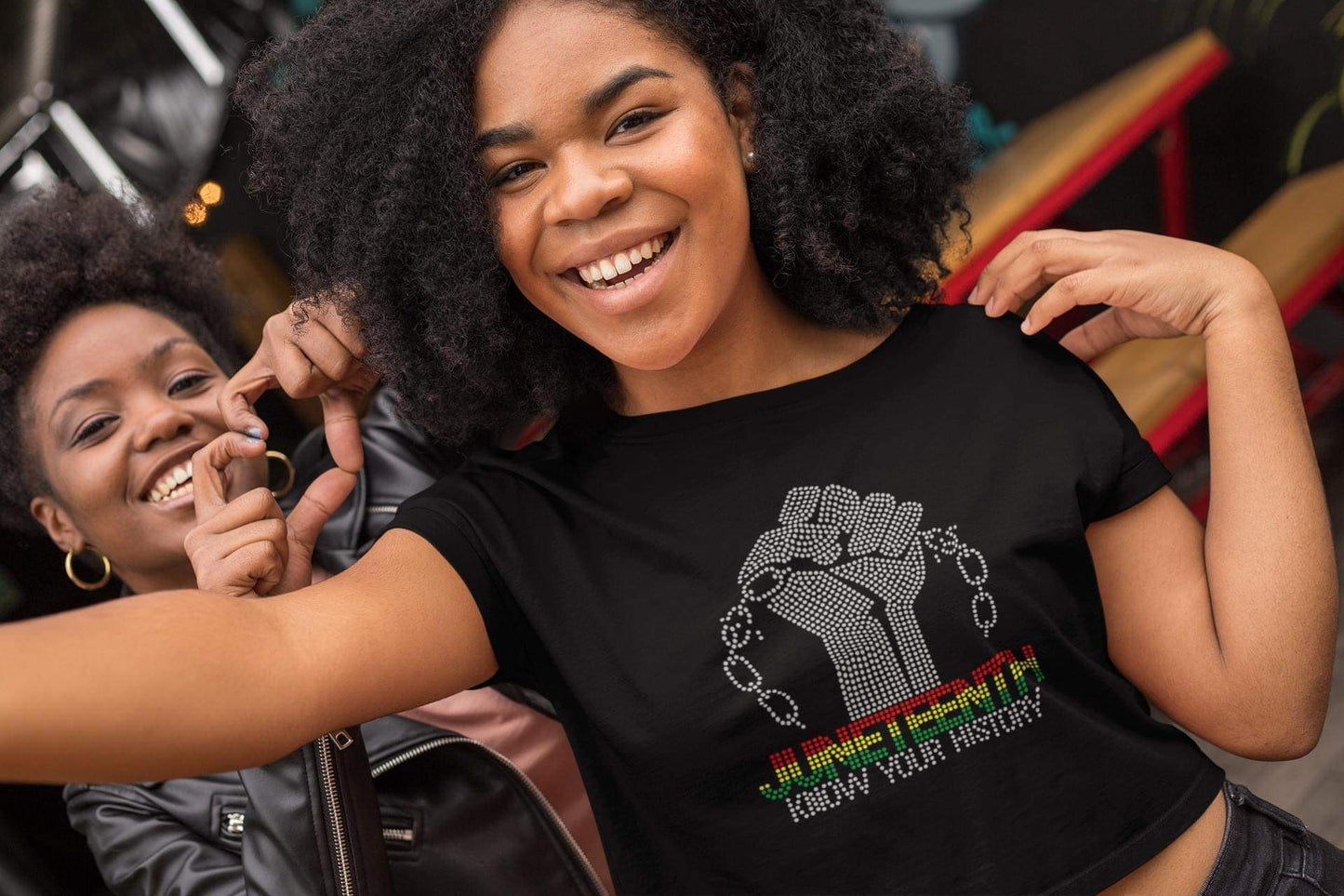 Know your History Rhinestone tee - - Cynfully Designed