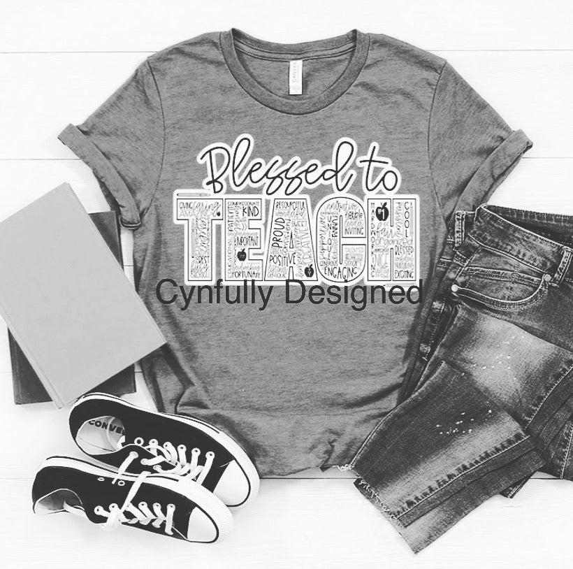 Teacher Shirt Teacher Tee - - Cynfully Designed