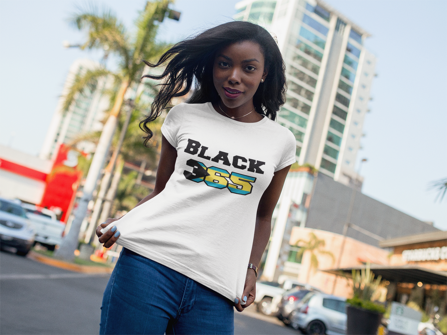 Black 365 Custom Flag Black History Shirt - - Cynfully Designed
