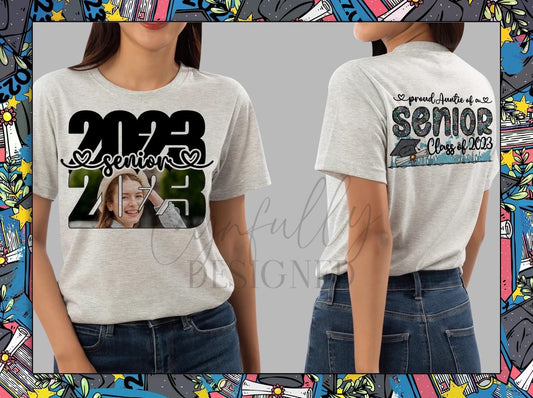 Proud Senior Photo Graphic Tee