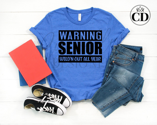 Senior Wildin Out Graphic Tee