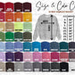 Proud member of the blessed moms club Bleached Sweatshirt -  - Cynfully Designed